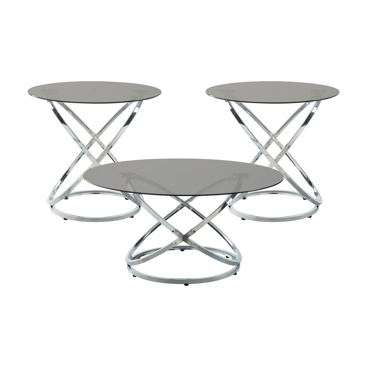 Marion - 3 Piece Pack Occasional Set - Black