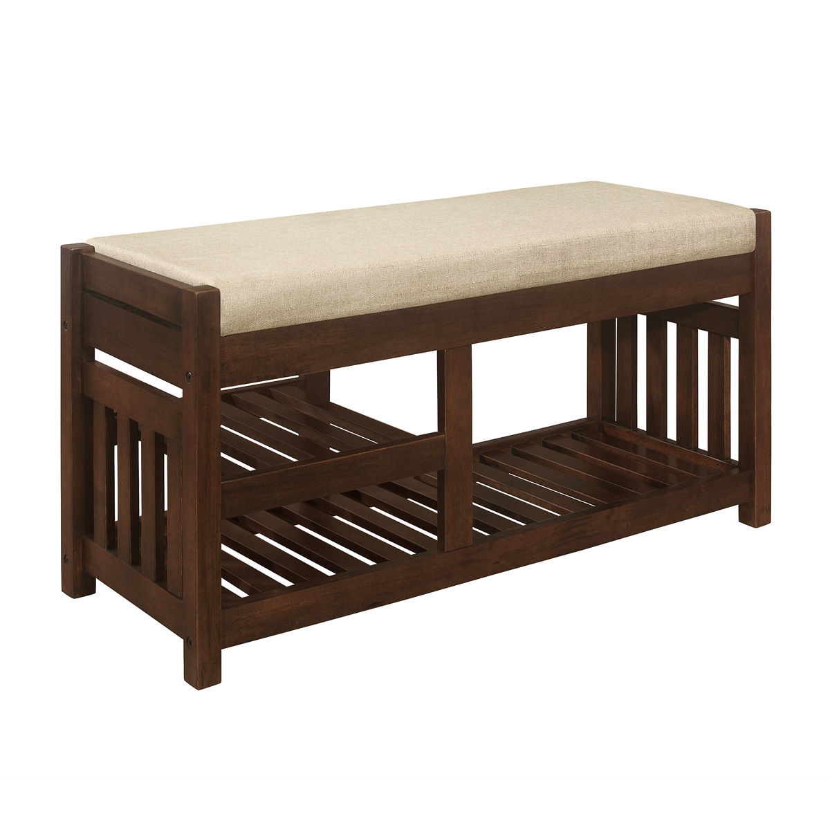 Talmadge - Bench - Beige / Brown