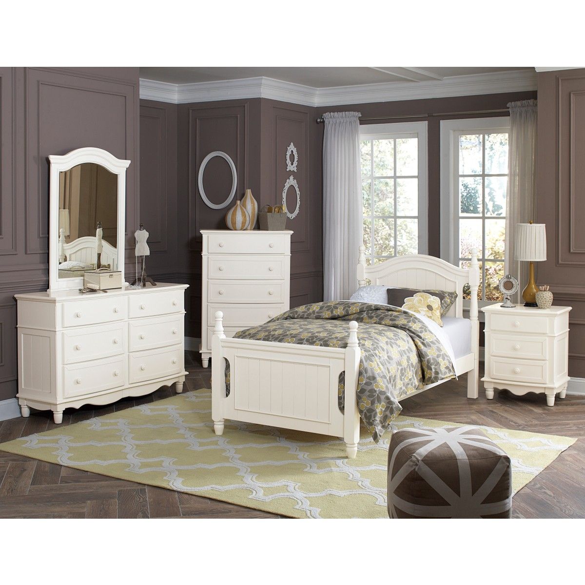 Clementine - Chest - White