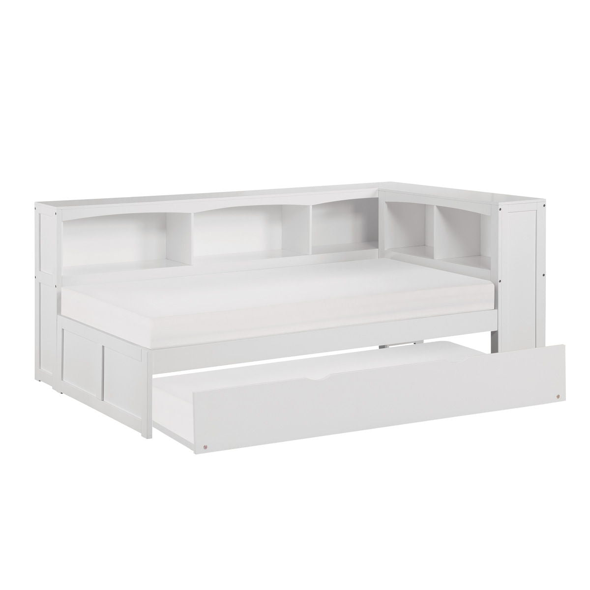 Galen - Bookcase Corner Bed