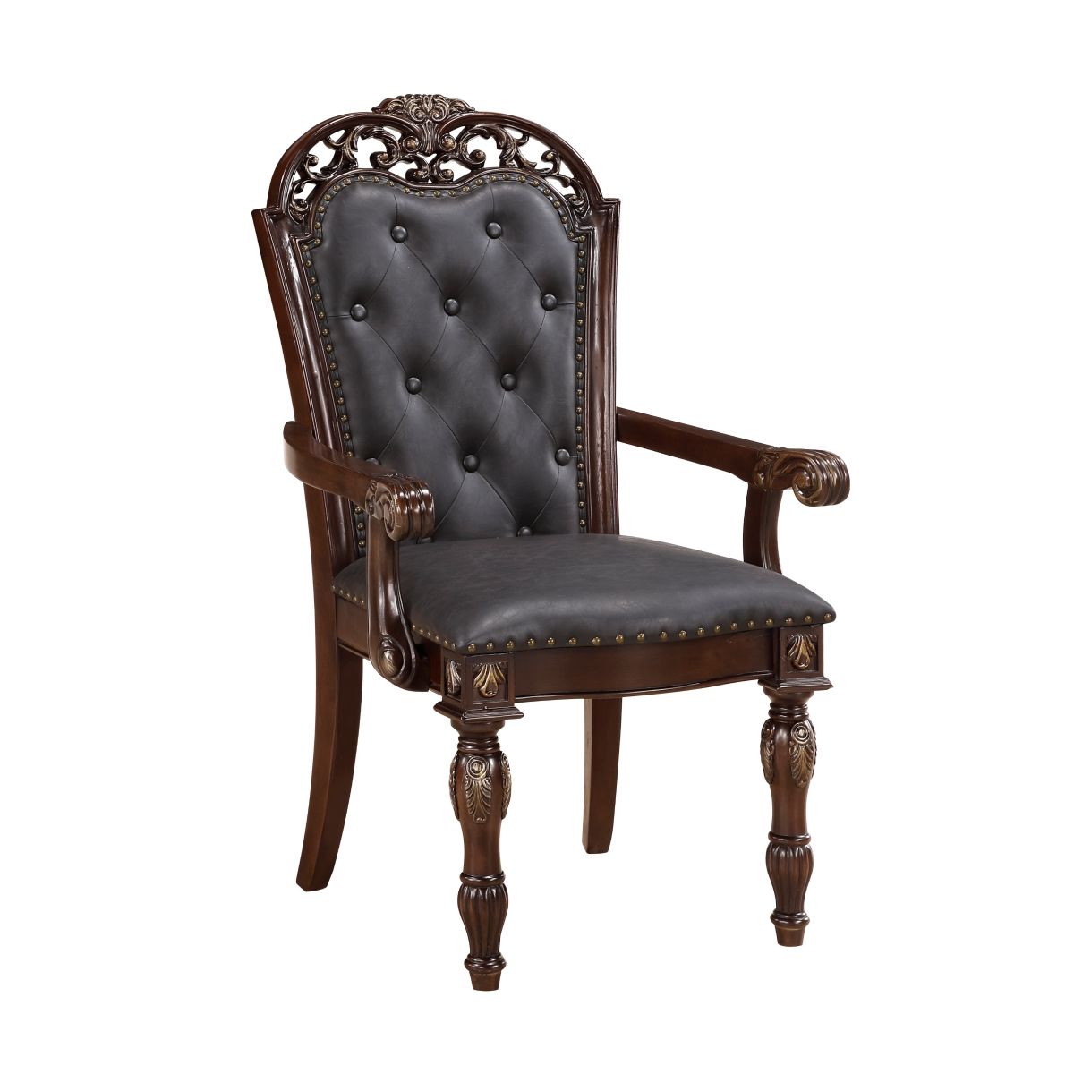 Adelina - Arm Chair (Set of 2) - Cherry