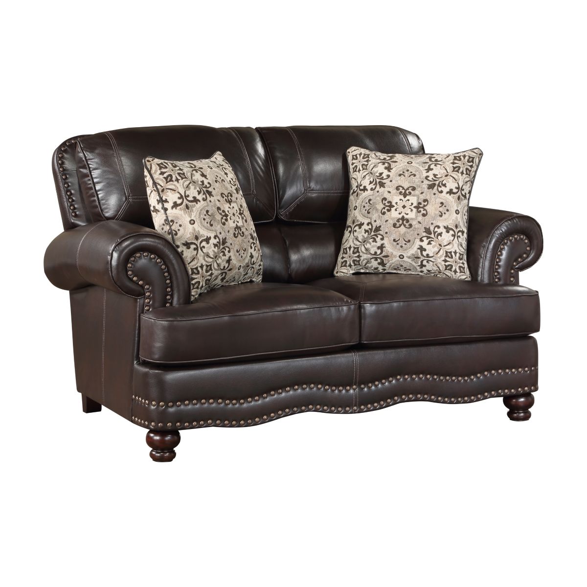 Milford - Loveseat - Brown
