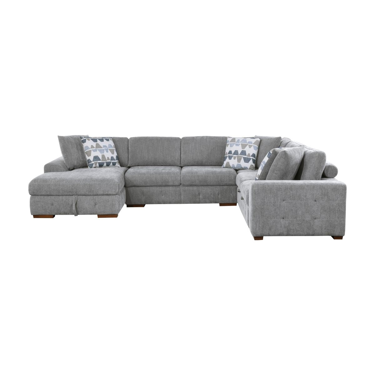 Raife - Sectional With Ottoman