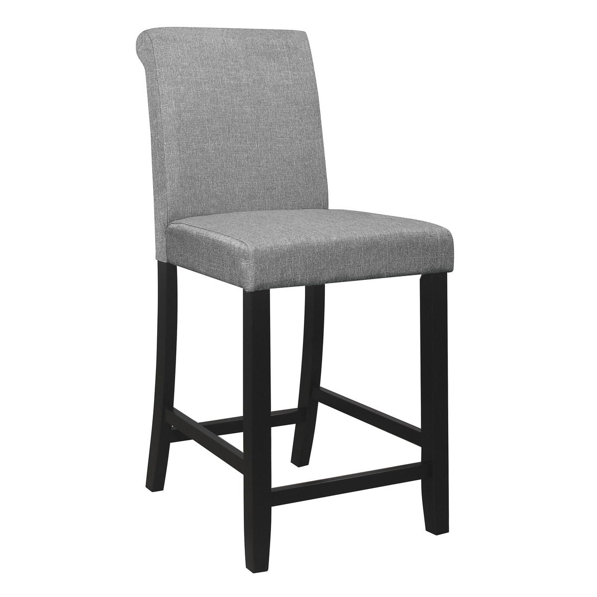 Adina - 5 Piece Dining Room Set (Table & 4 Side Chairs) - Black / Gray