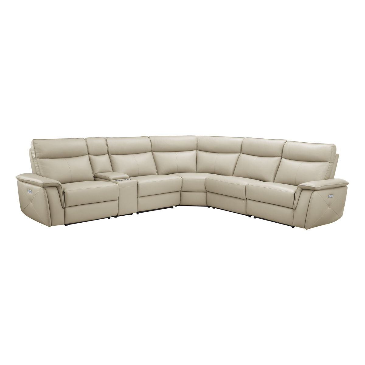 Maroni - Modular Power Reclining Sectional With Power Headrests