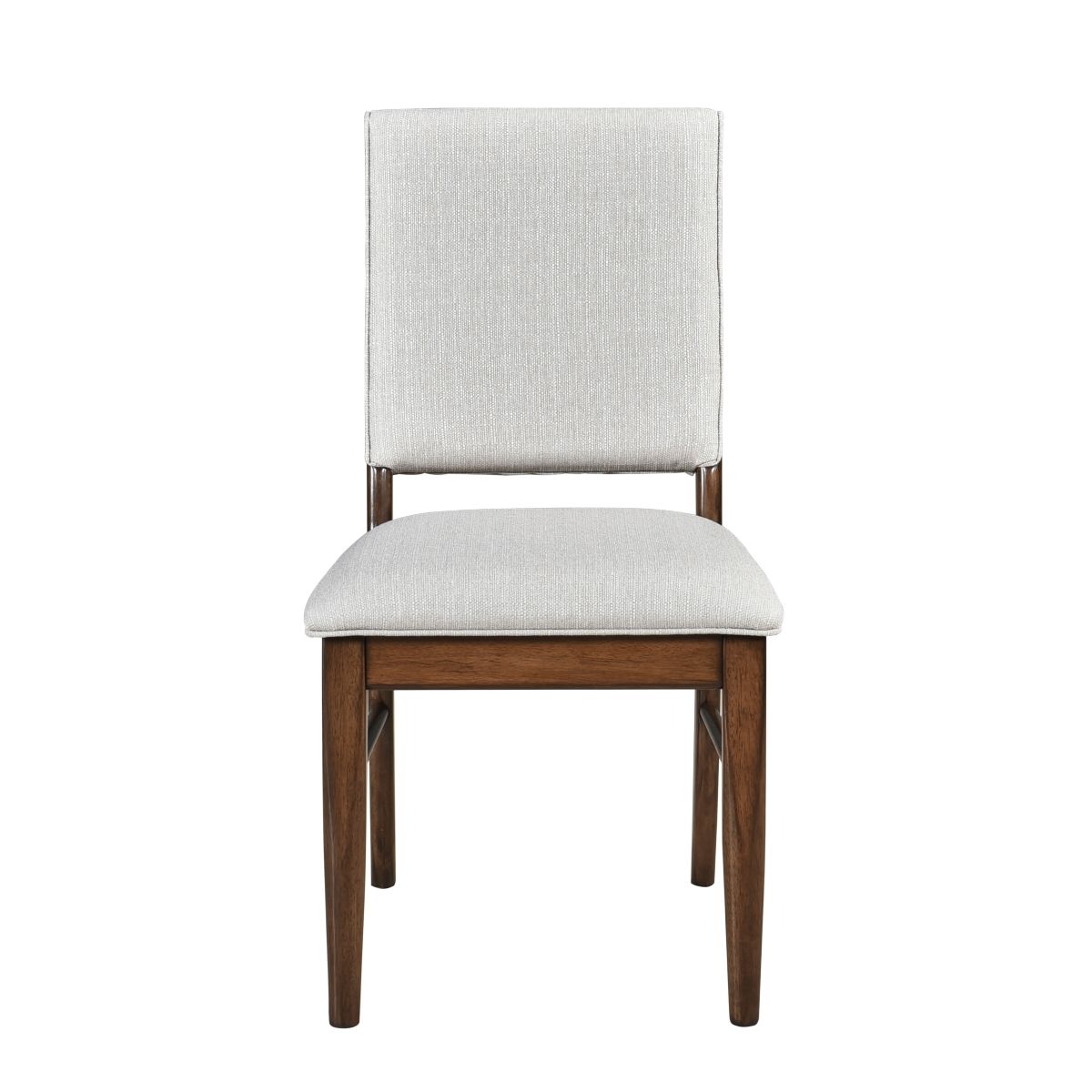 Monroe - 5 Piece Dining Room Set (Table & 4 Side Chairs) - Walnut / Beige