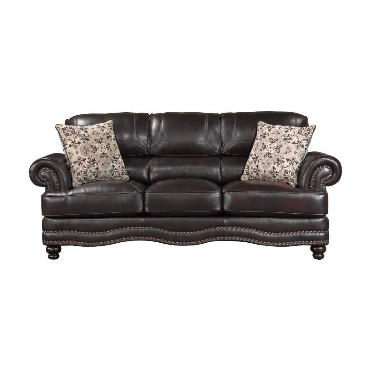 Milford - Sofa & Loveseat - Brown