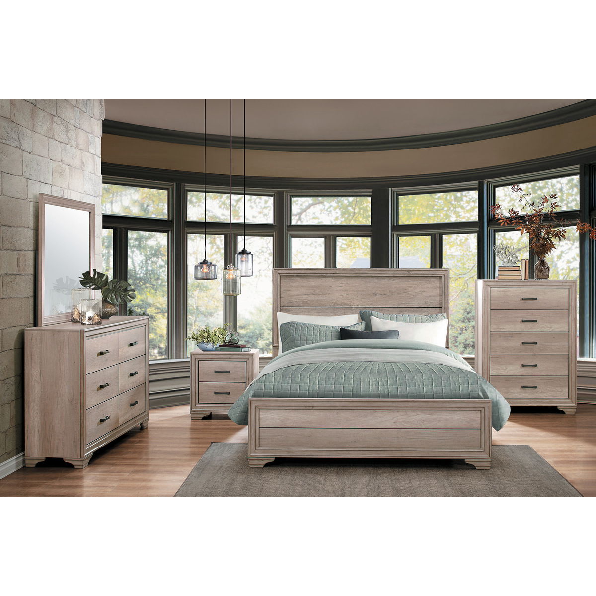 Lonan - Nightstand - Natural