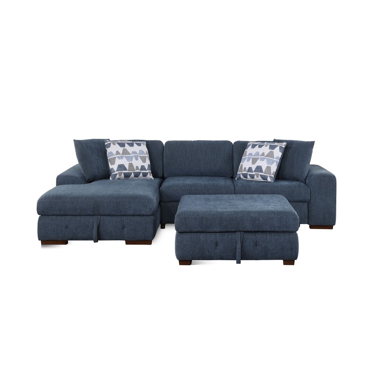Raife - Sectional With Ottoman