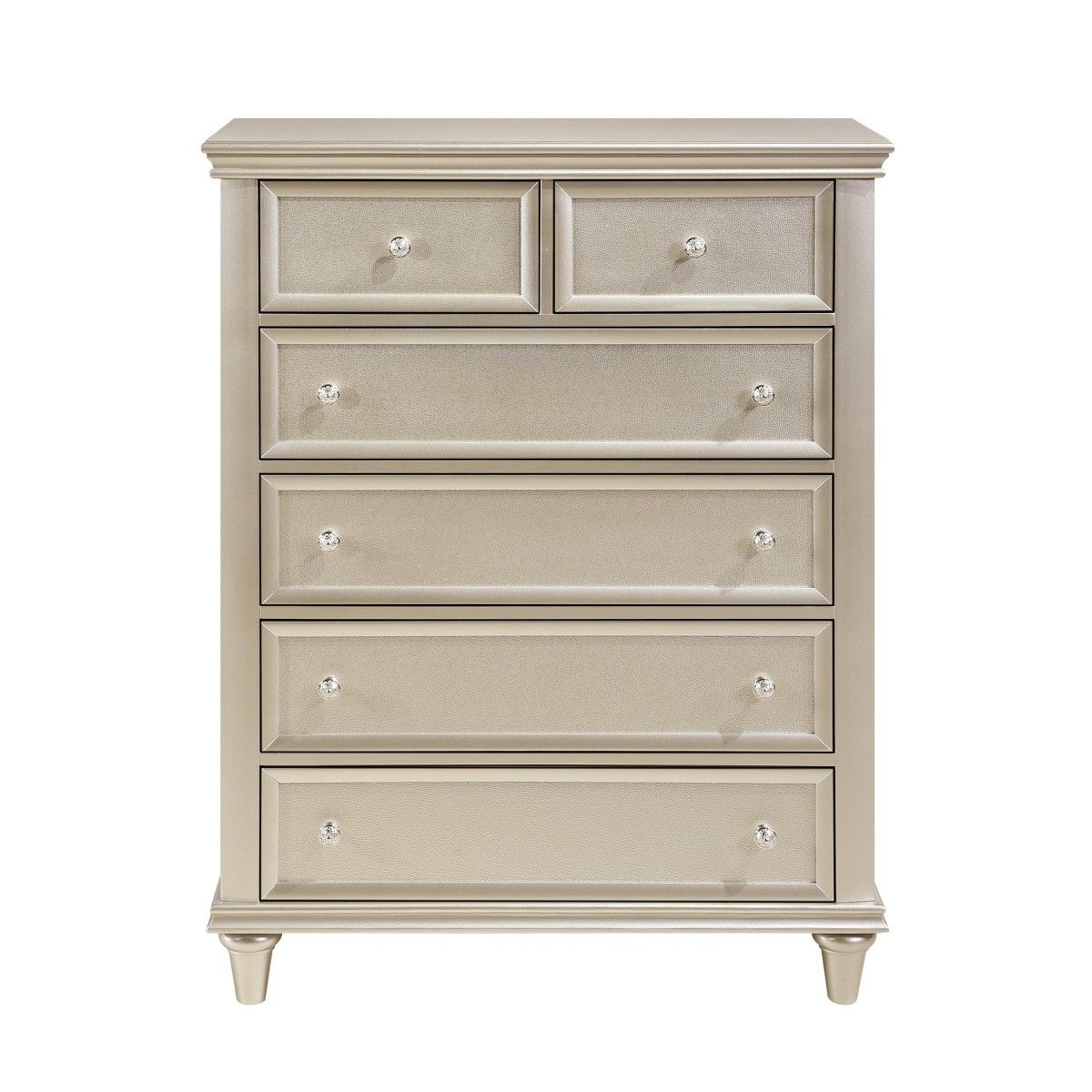 Celandine - Chest - Gold / Silver / Champagne