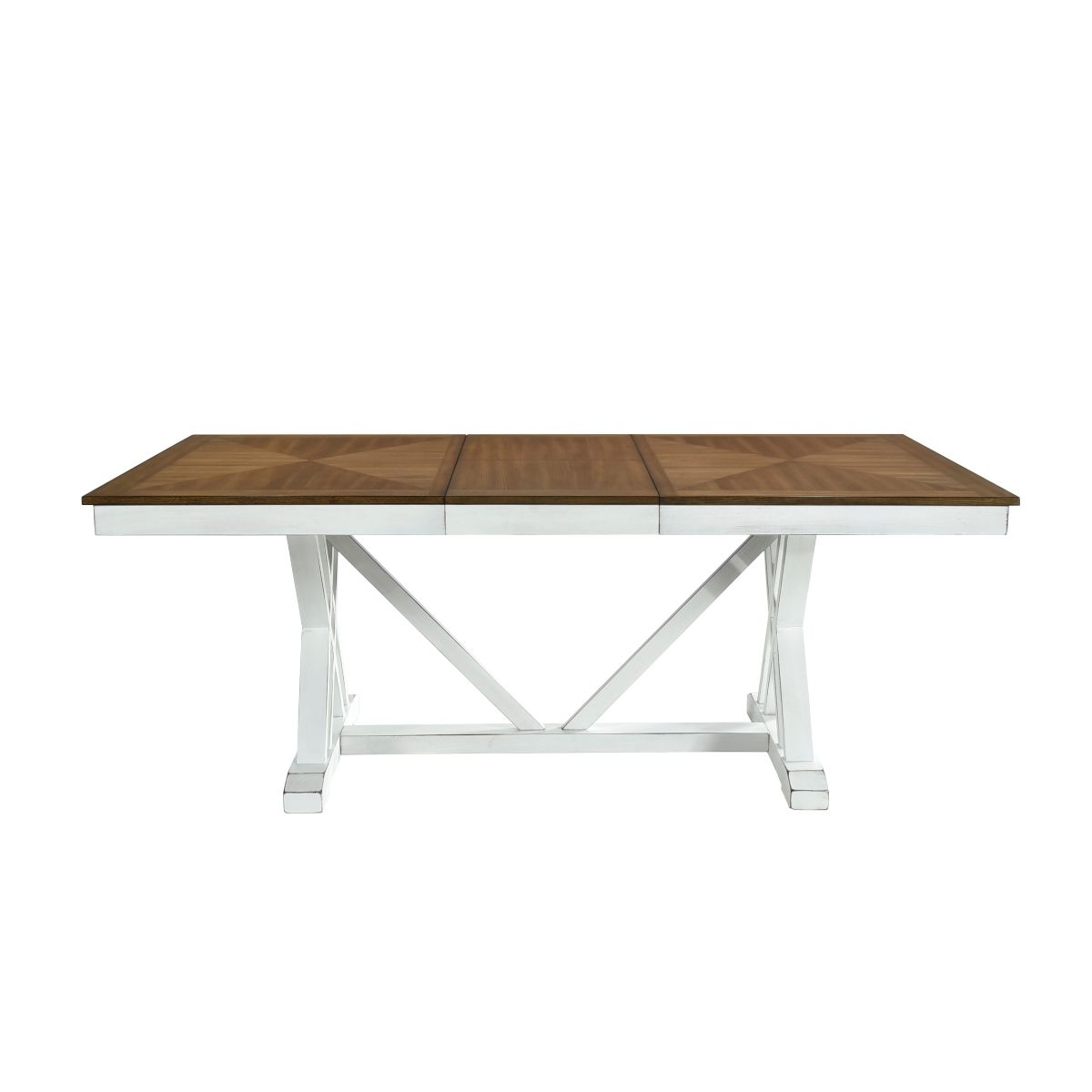 Brunson - Dining Table - Oak / White