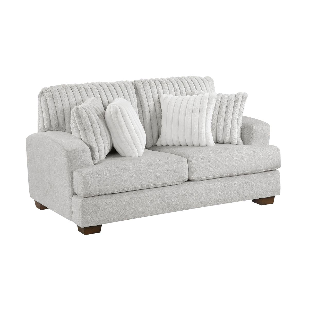 Santiago - Loveseat - Light Gray