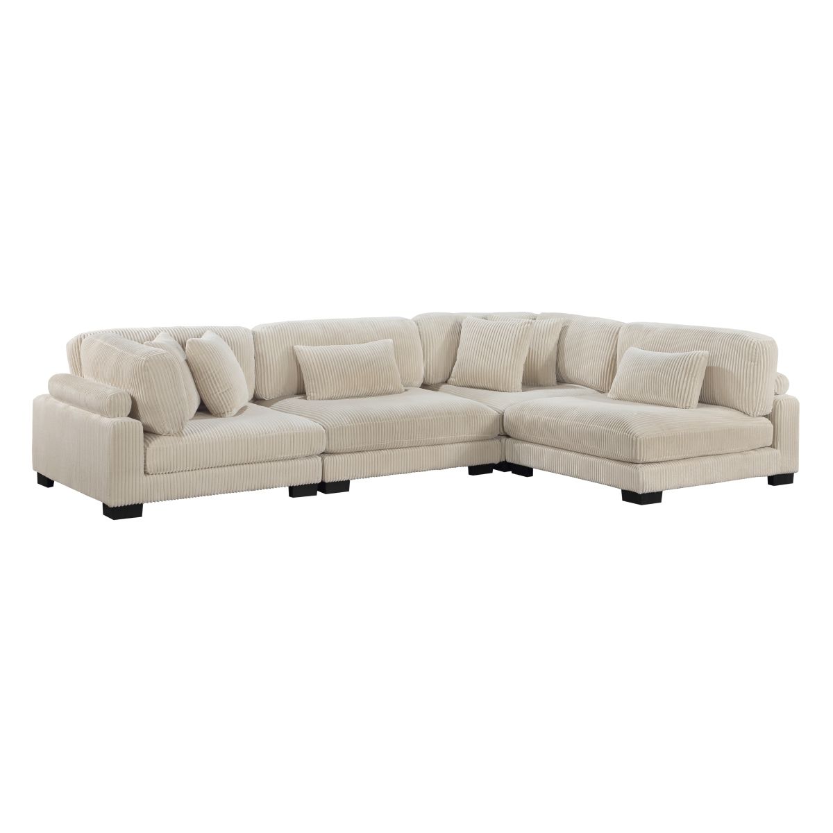 Traverse - Sectional With Ottoman