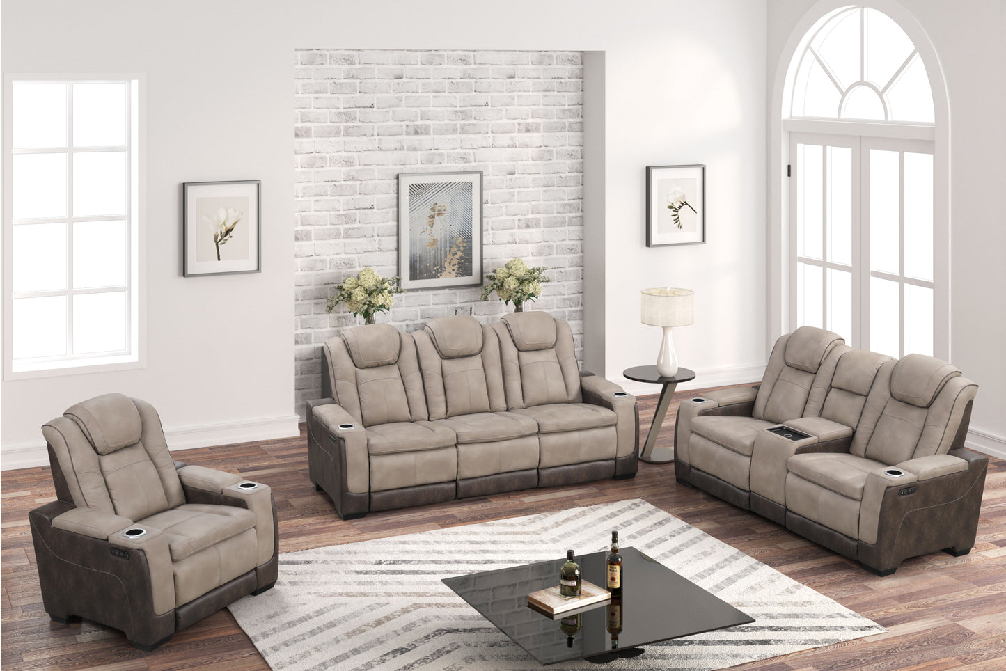 Woodland - 3 Piece Set - Brown