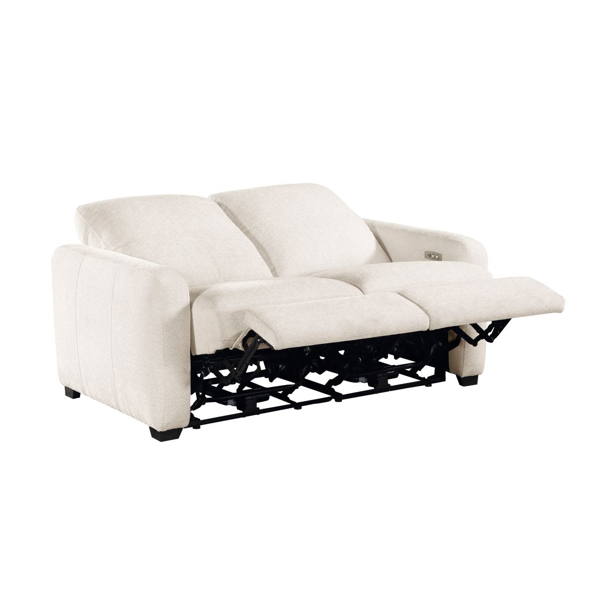 8479 - Power Double Reclining Loveseat With USB Charging Ports - Beige