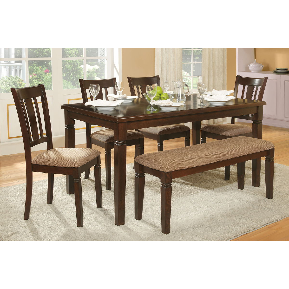 Devlin - Dining Table - Espresso