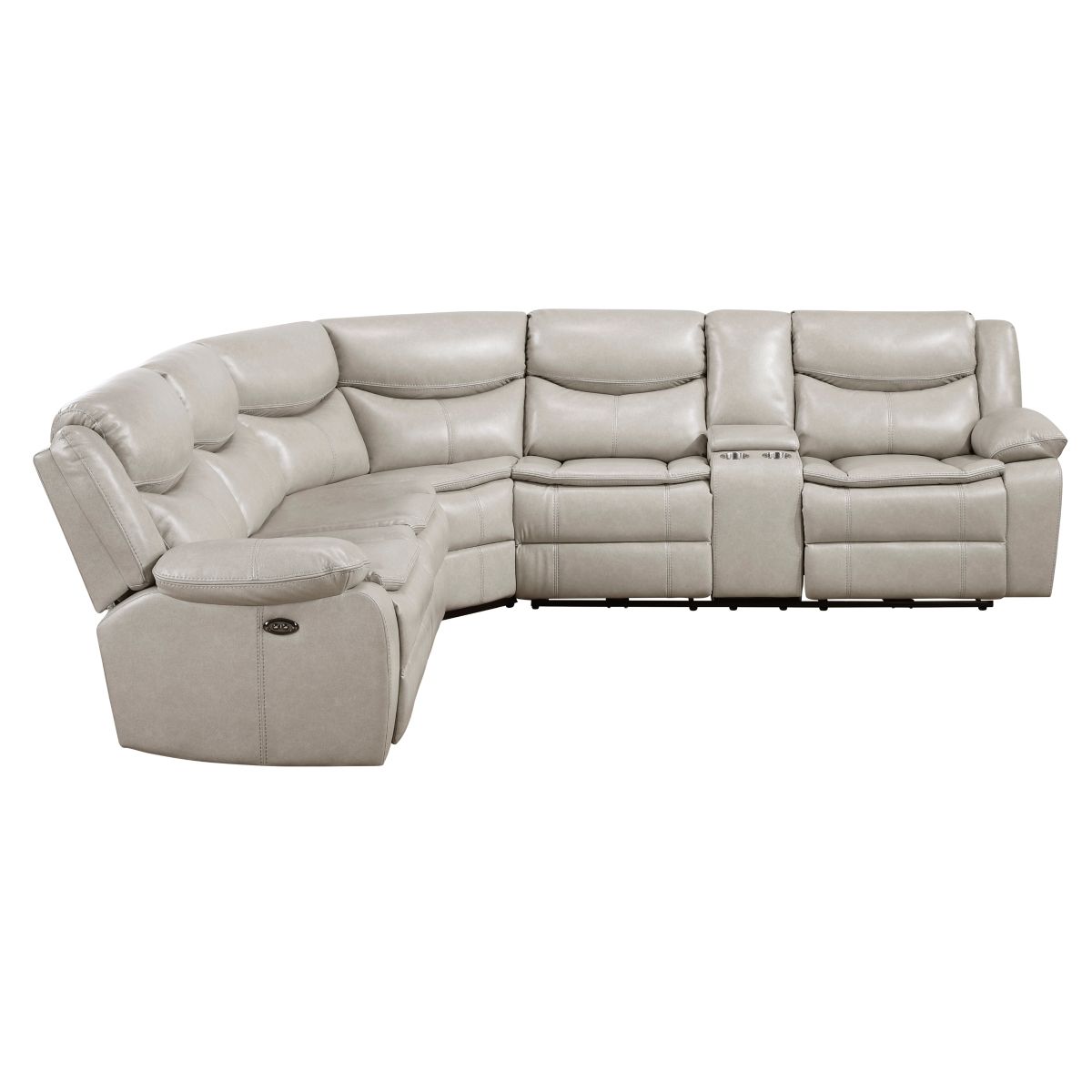 Fargo - 3 Piece Power Reclining Sectional With Right Console