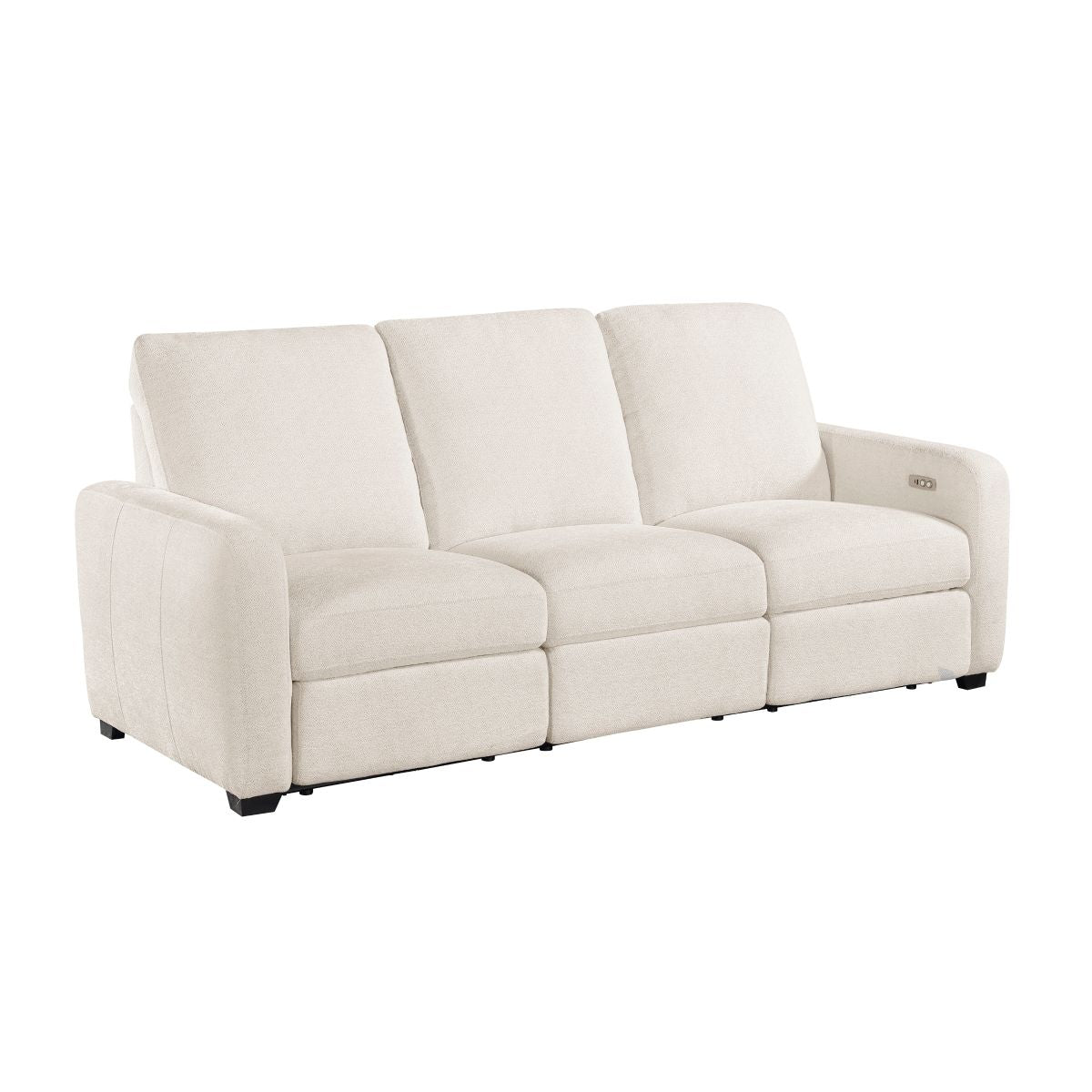 8479 - Power Double Reclining Sofa With USB Charging Ports - Beige