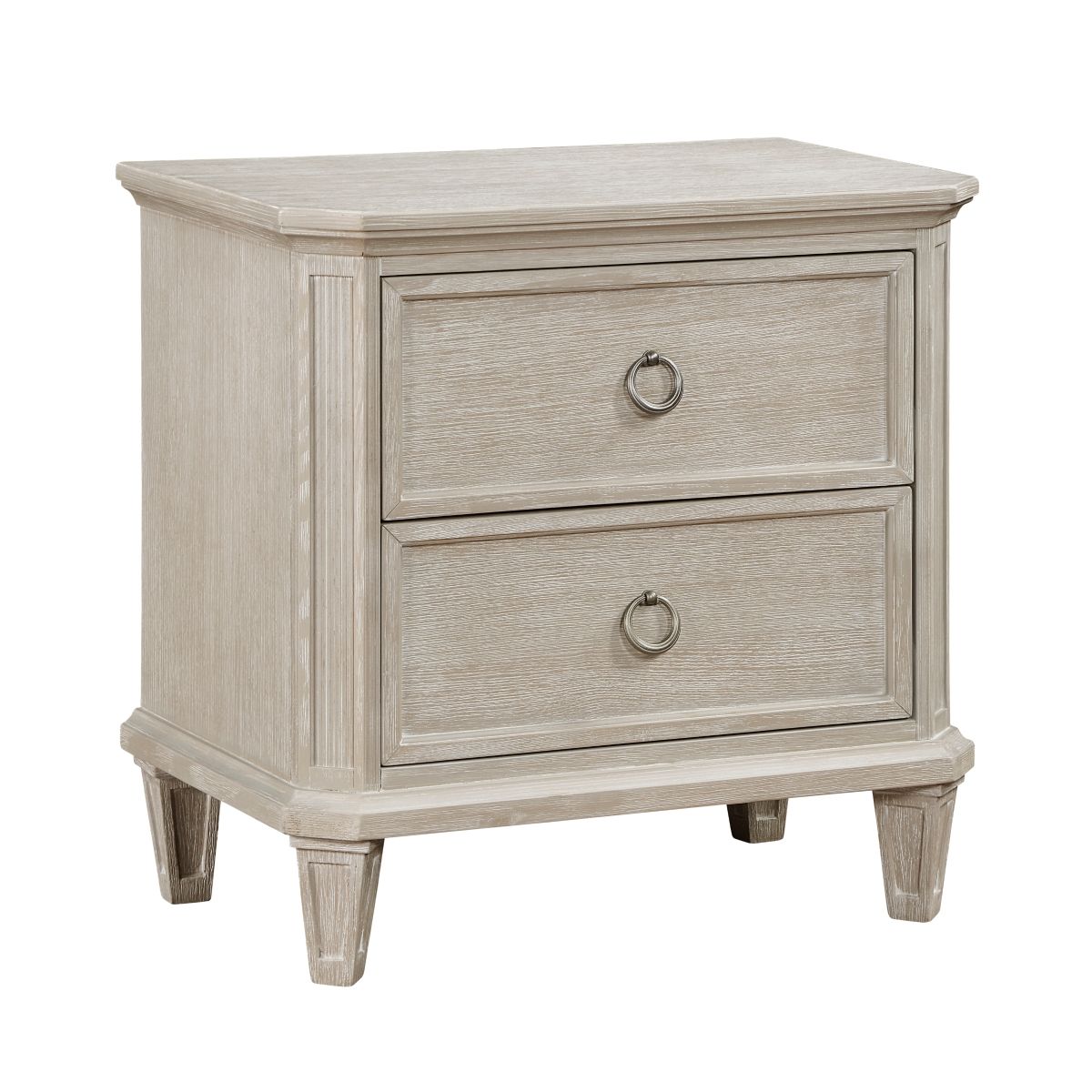 Leander - Nightstand - Gray