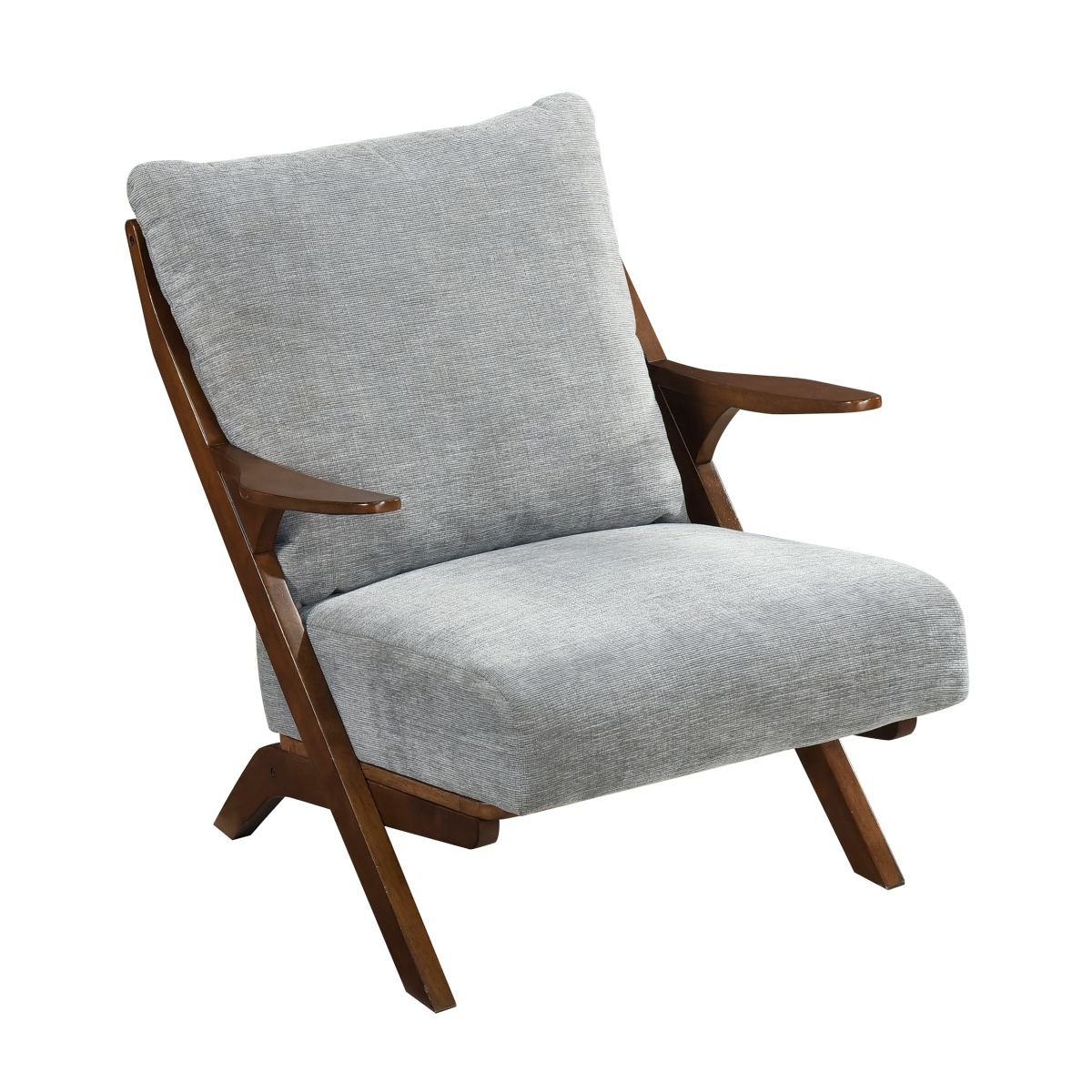 Lennox - Accent Chair - Light Brown Frame