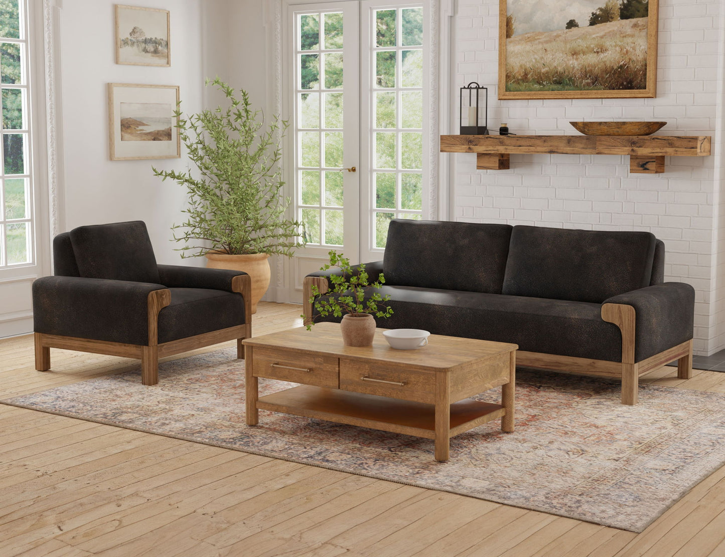 Sedona - Sofa - Licorice