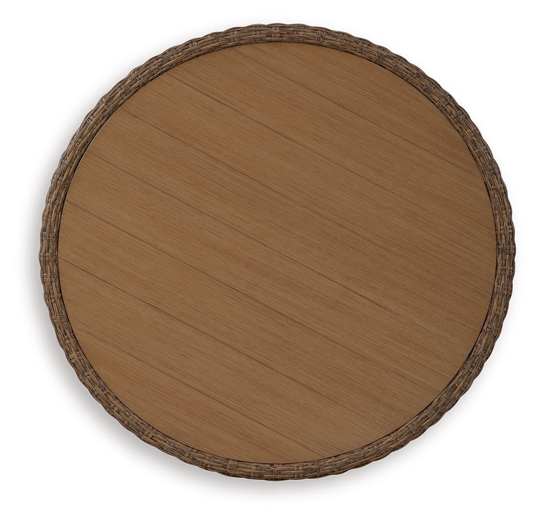 Cardiff Beach - Round Cocktail Table - Beige