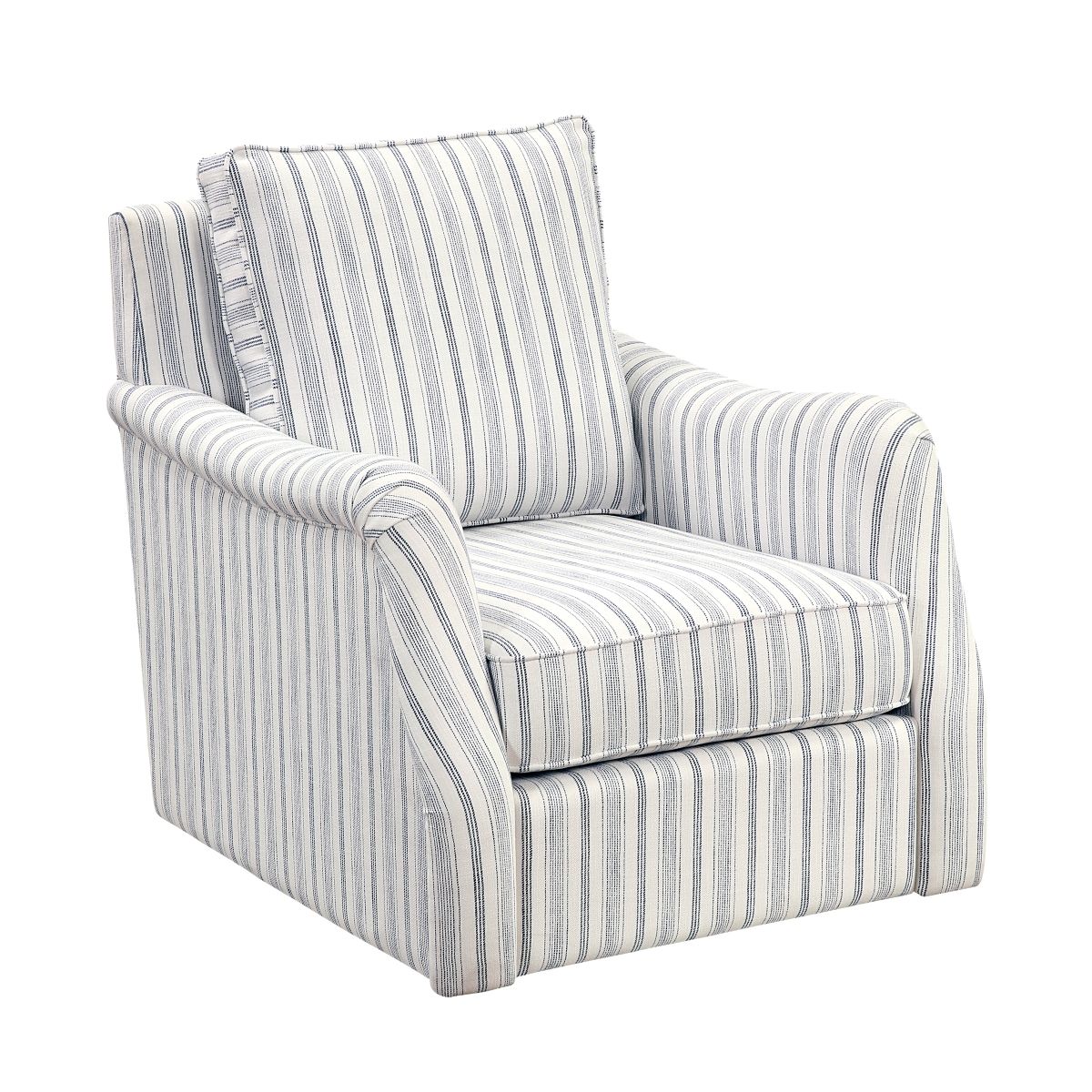 Bowden - Swivel Chair - Pearl Silver