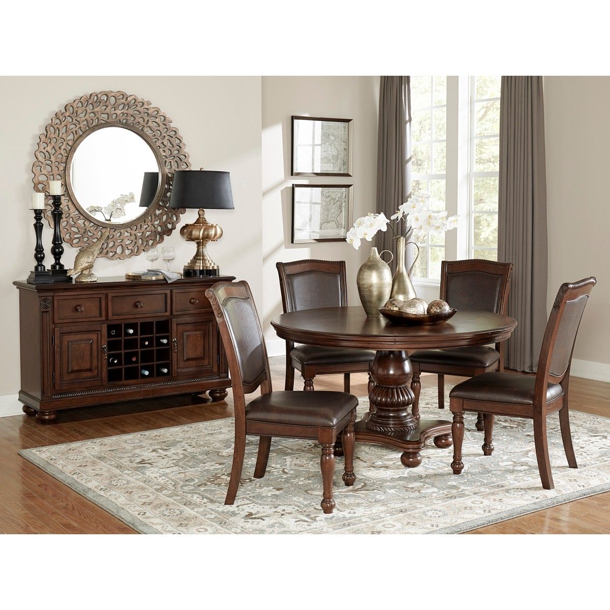 Lordsburg - Side Chair (Set of 2) - Brown