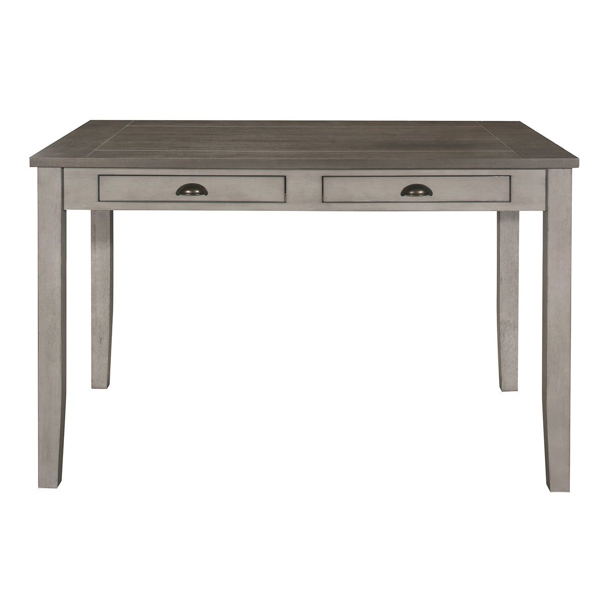 Brightleaf - 5 Piece Dining Room Set (Table & 4 Side Chairs) - Gray
