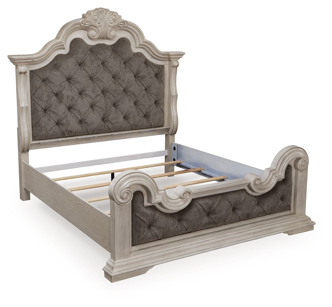 Andonhall - Upholstered Panel Bed