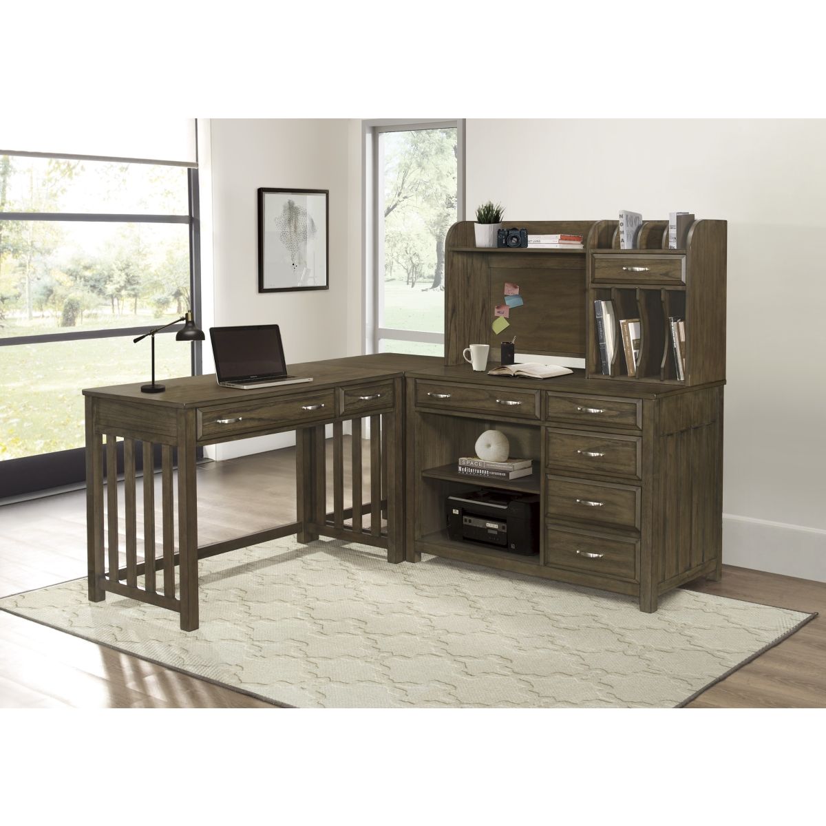 Blanche - Corner Desk