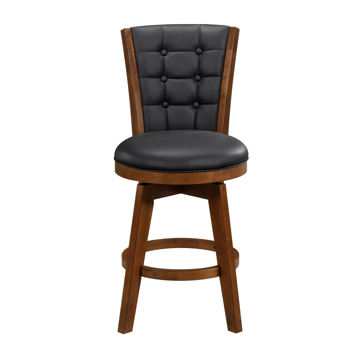 Medford - Swivel Counter Height Chair (Set of 2) - Black