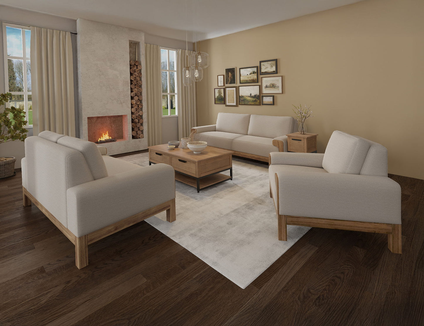 Sedona - Sofa - Beige