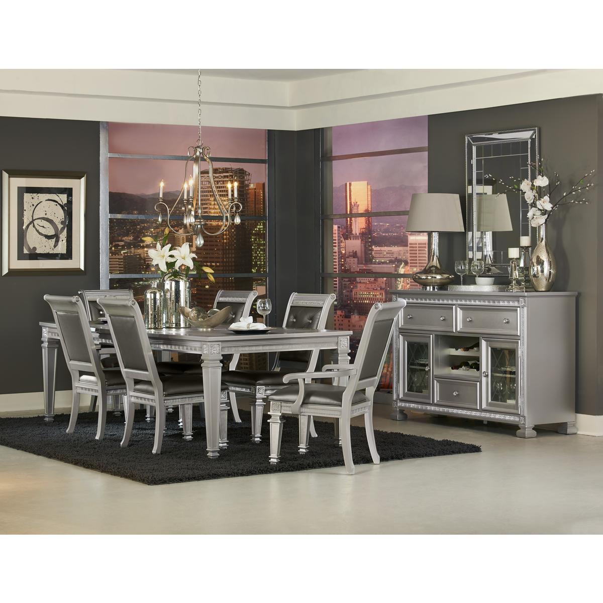 Bevelle - Side Chair (Set of 2) - Dark Gray