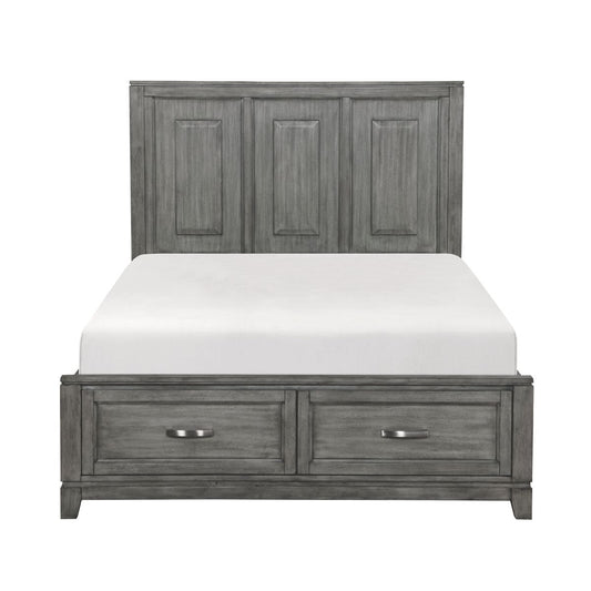 Garretson - Platform Bed With Footboard Storage