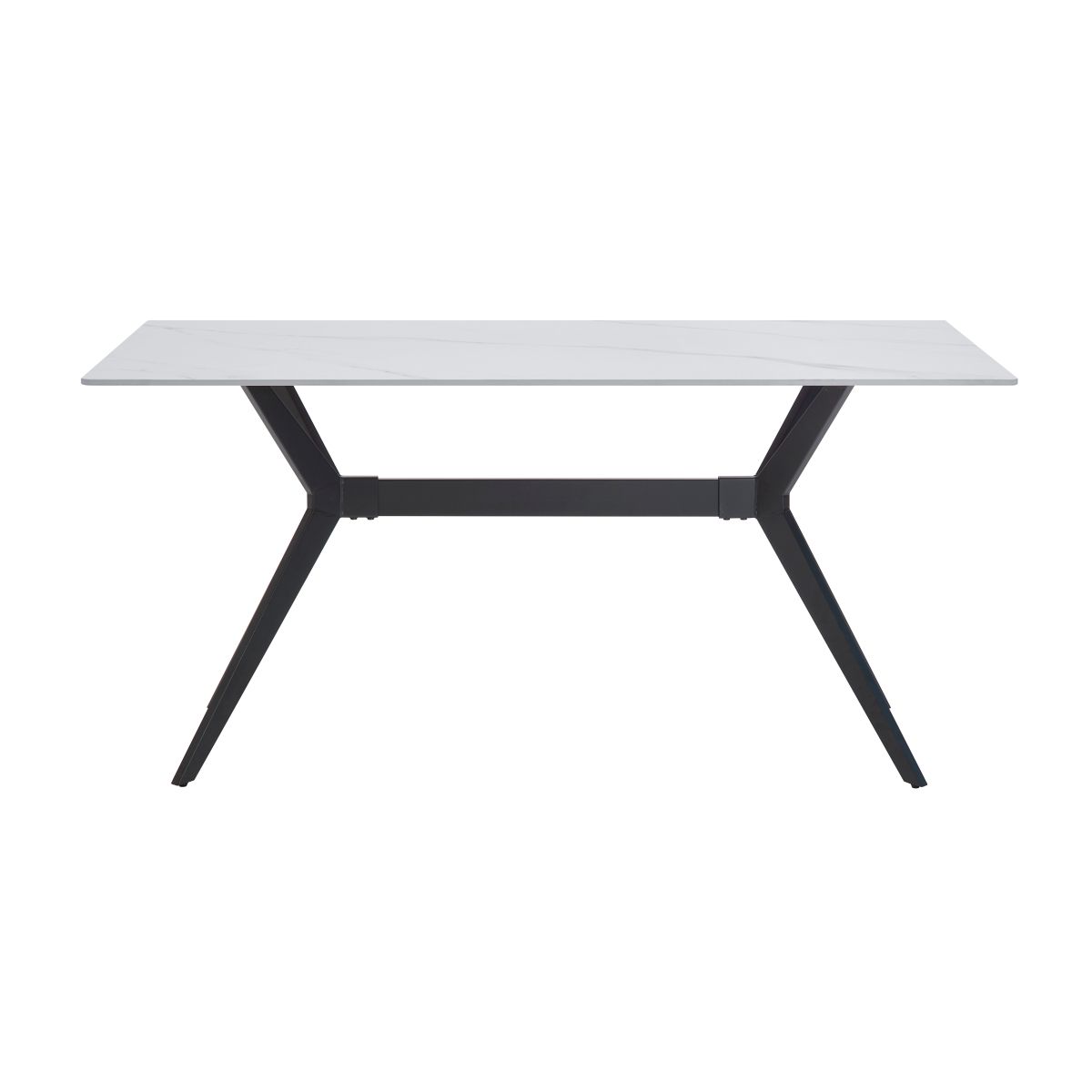 Brixley - 5 Piece Set (Table & 4 Side Chairs) - Dark Gray / White