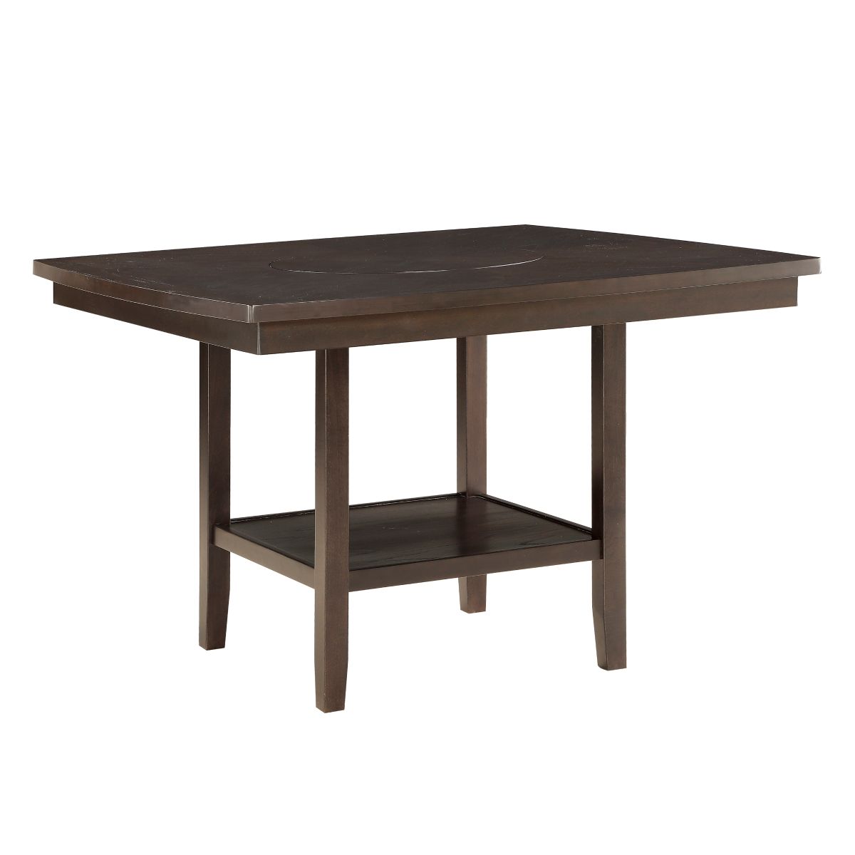 Balin - 5 Piece Dining Room Set (Table & 4 Side Chairs) - Dark Brown