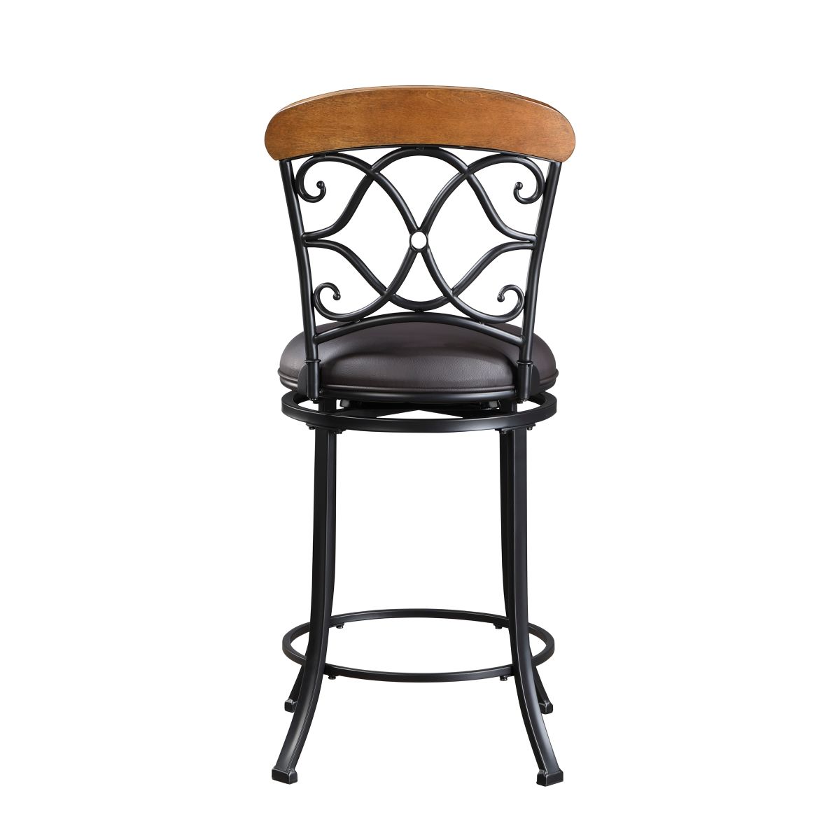 Benson - Swivel Counter Height Chair - Brown