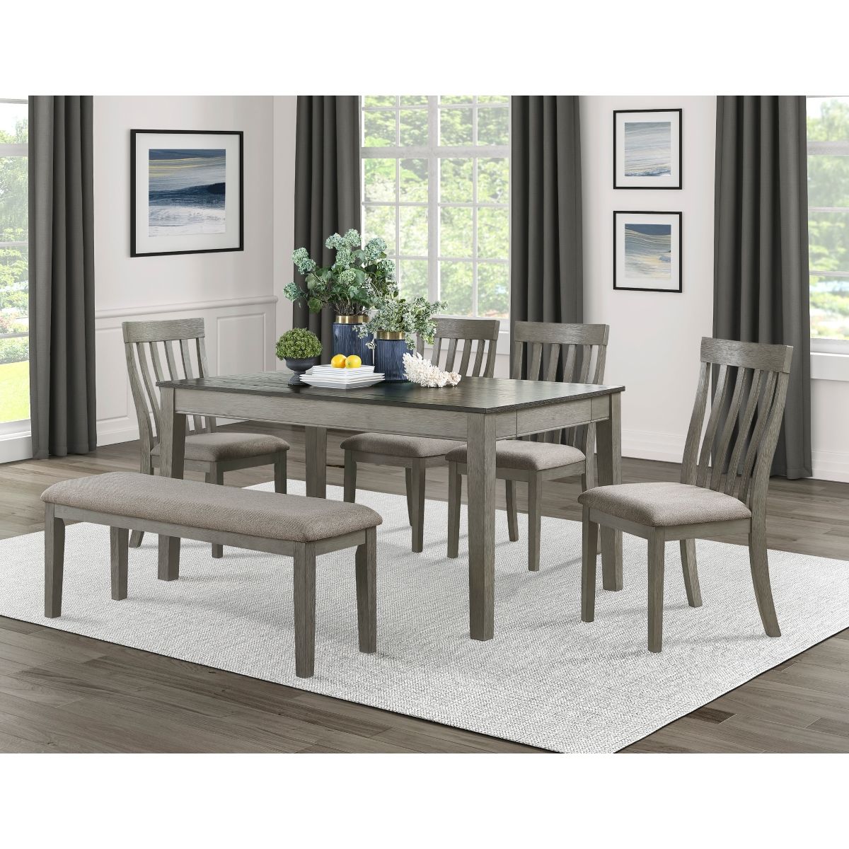 Armhurst - Side Chair (Set of 2) - Gray