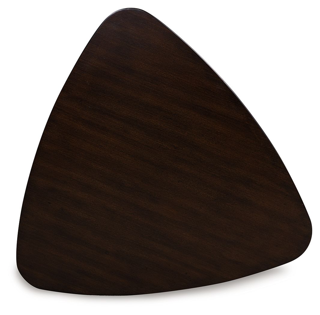 Dantenton - Triangle Dining Room Table - Merlot