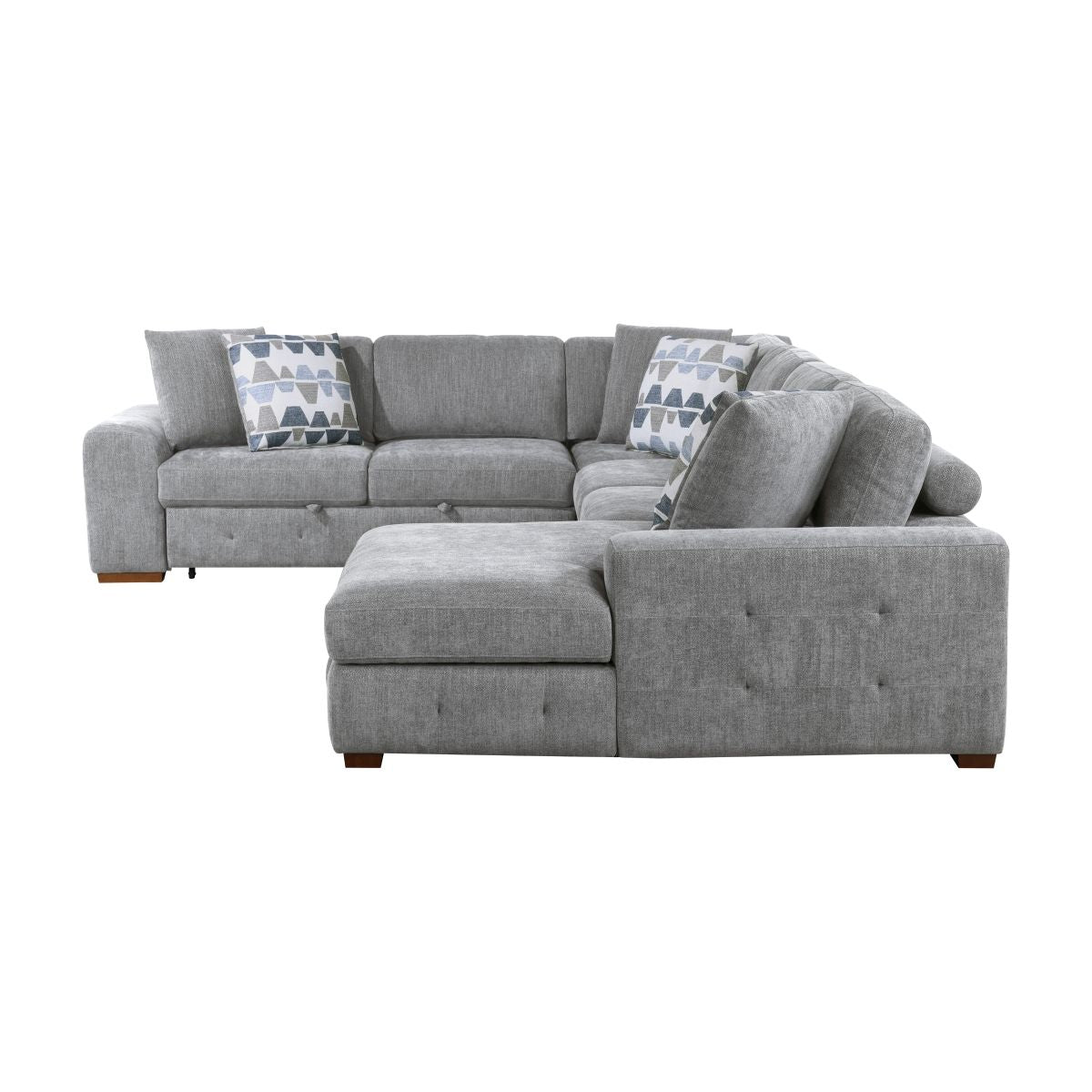Raife - Sectional With Ottoman