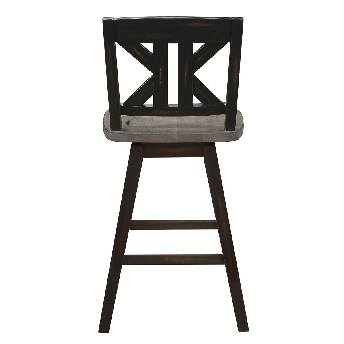 Amsonia - Swivel X-Back Counter Height Chair (Set of 2)