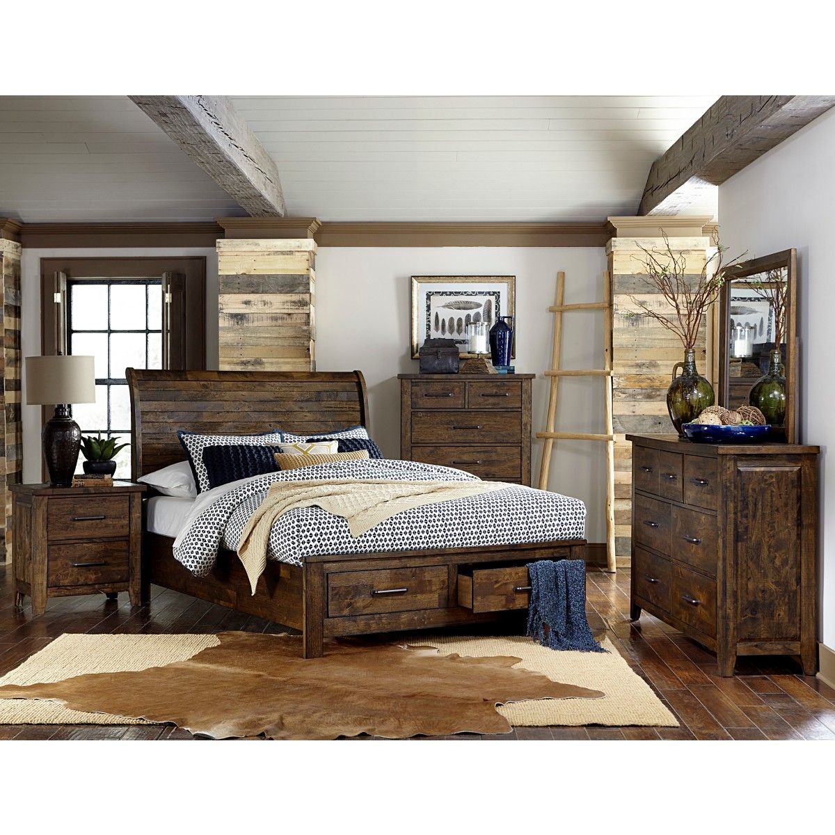 Jerrick - Nightstand - Brown