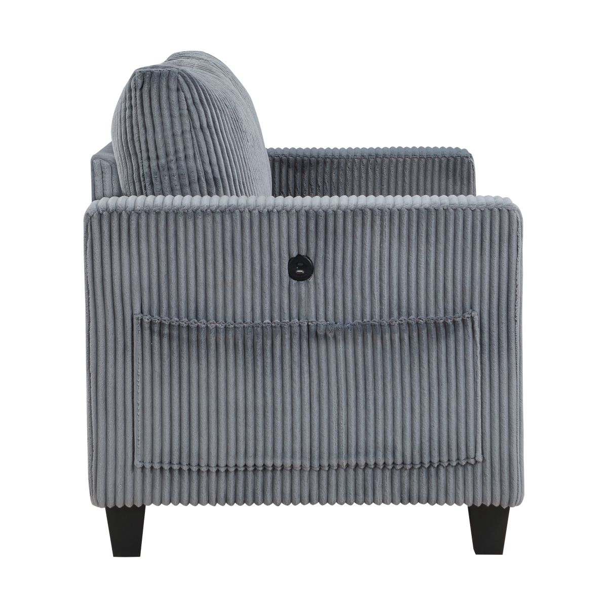 Walterboro - Loveseat With Storage, Storage Pouches And Charging Ports
