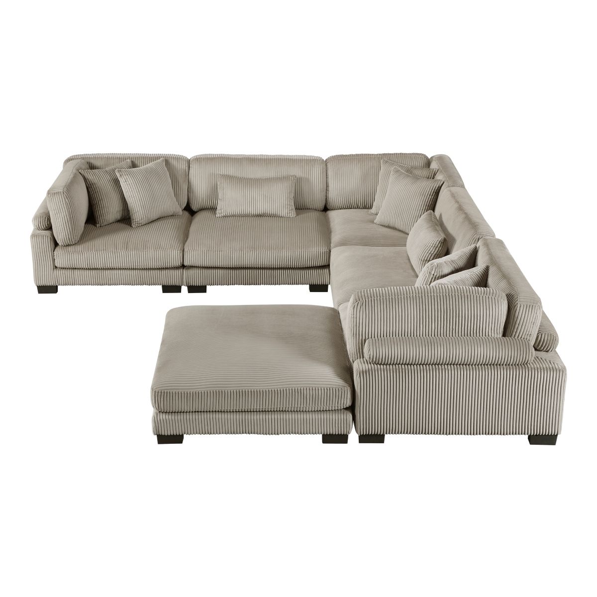 Traverse - Sectional With Ottoman