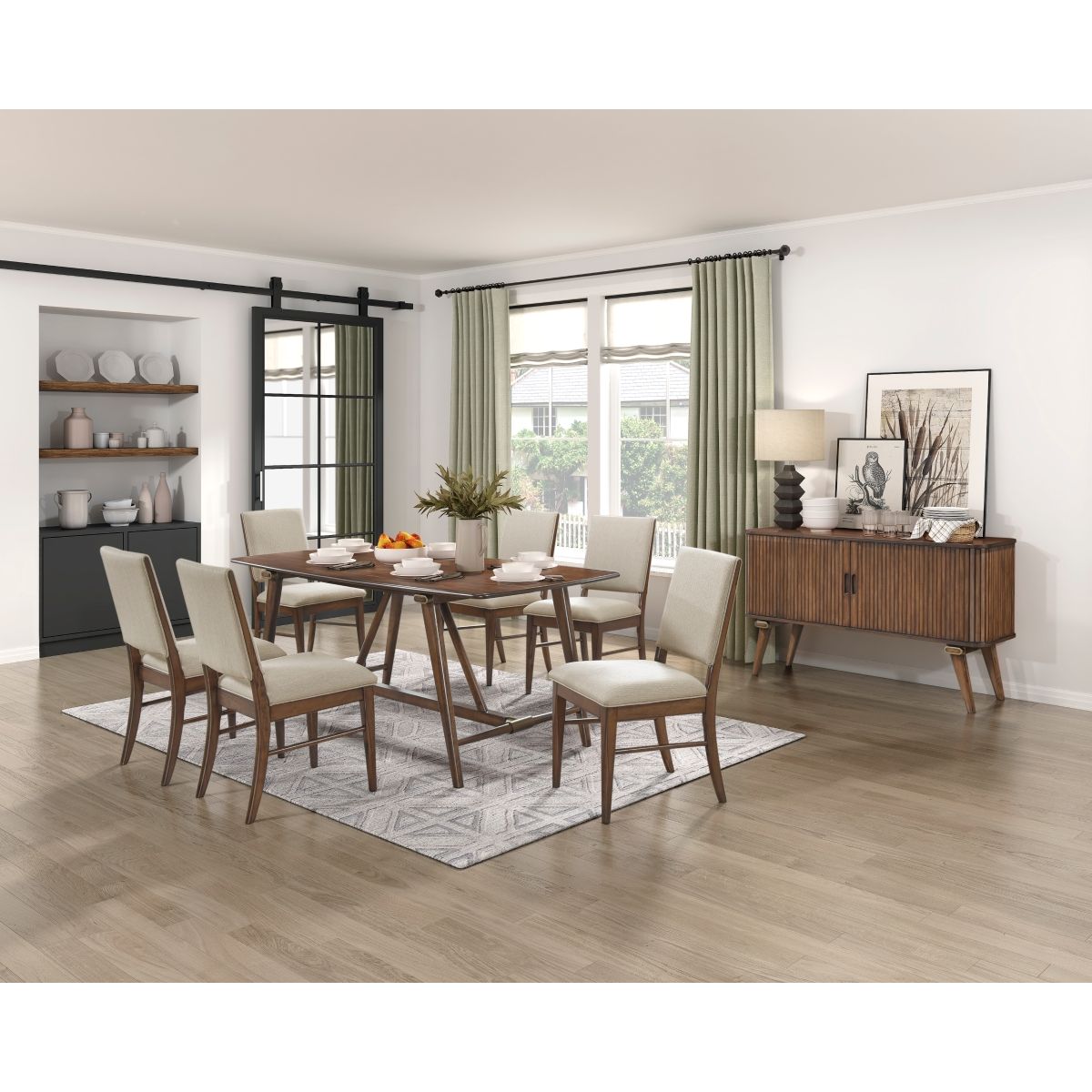 Monroe - Dining Table - Brown