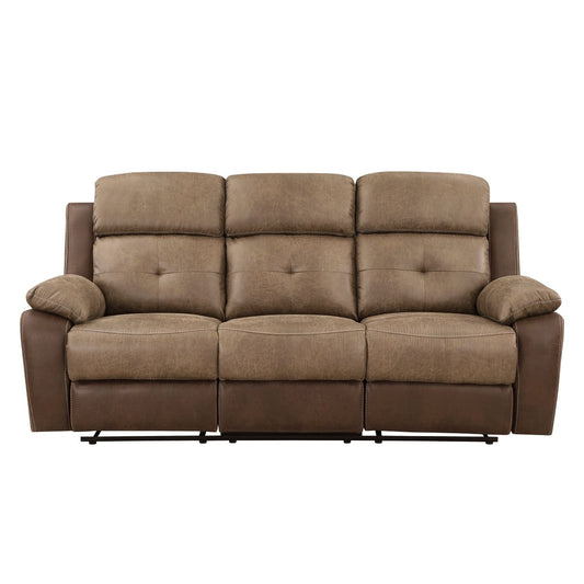 Glendale - Double Reclining Sofa - Brown