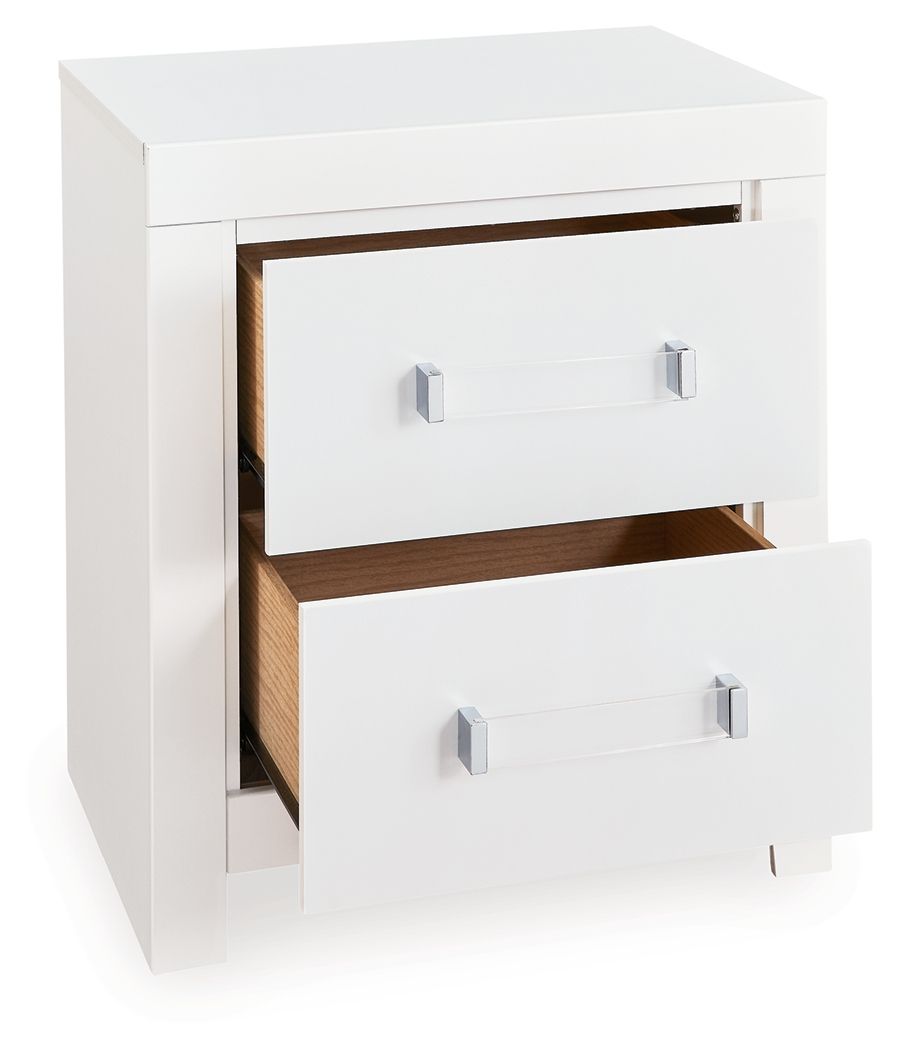 Raechalla - Two Drawer Night Stand