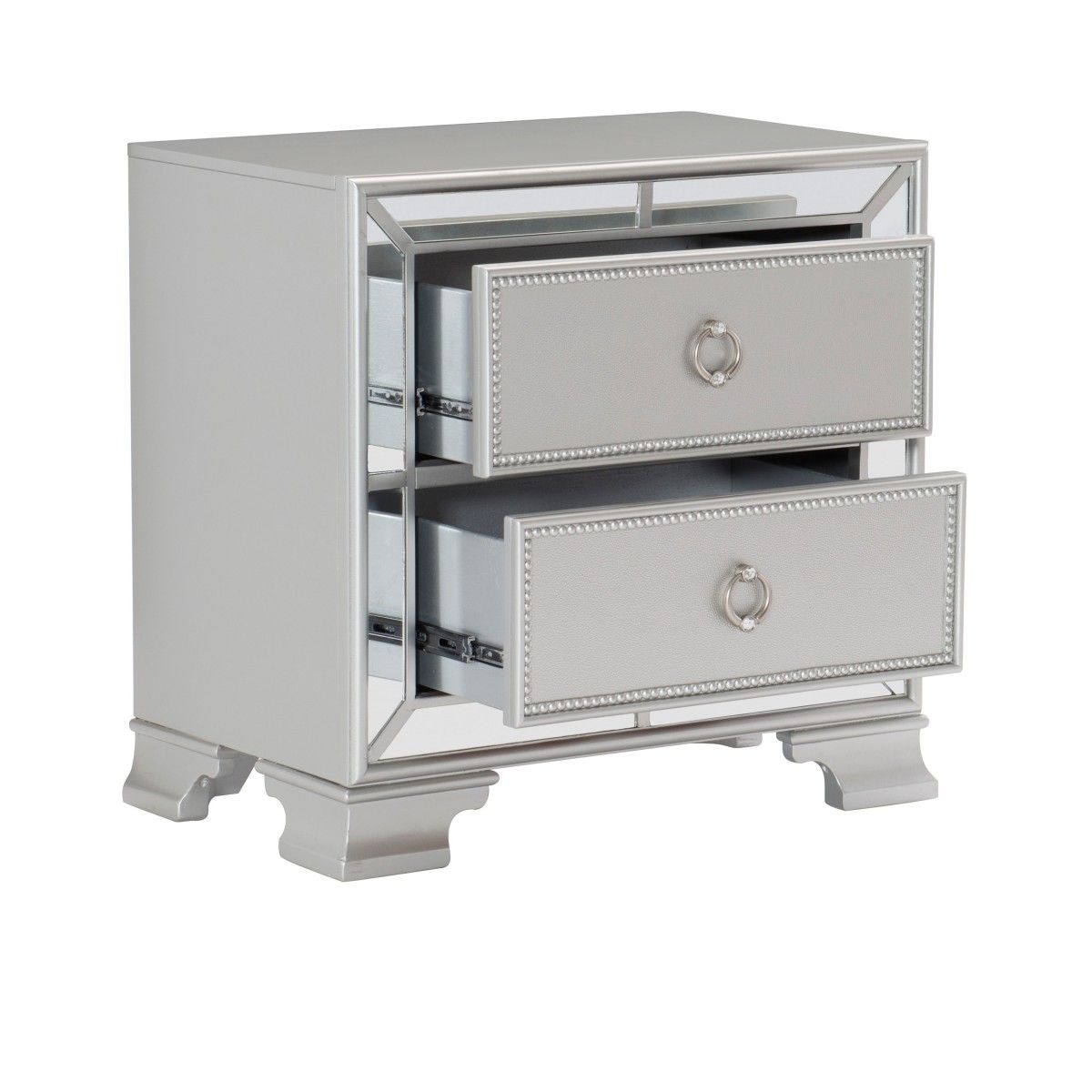 Avondale - Nightstand - Silver