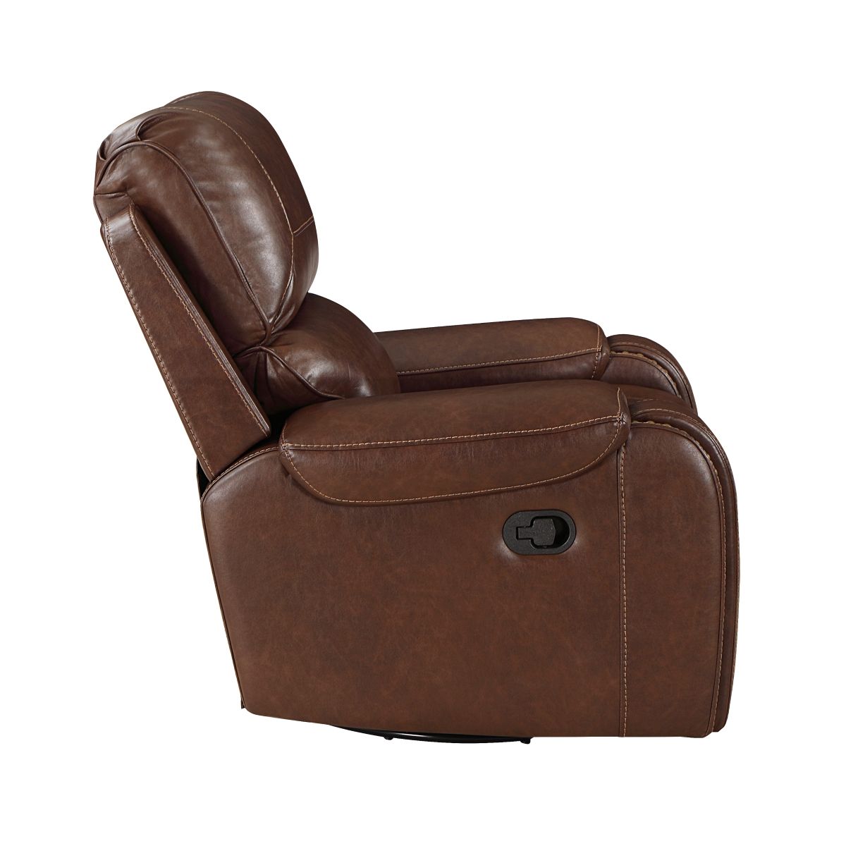 Newnan - Swivel Glider Reclining Chair - Brown